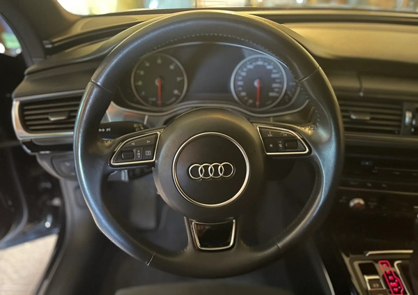 Audi A7 cena 123500 przebieg: 101891, rok produkcji 2017 z Dobre Miasto małe 497